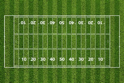 hash lines on football field